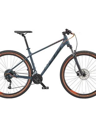 Велосипед ktm chicago 291 рама xxl/48 сірий матовий