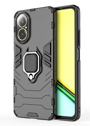 Чохол бампер primolux ring armor для realme c67 4g - black