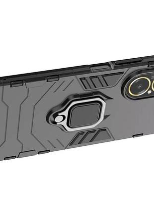 Чохол бампер primolux ring armor для realme c67 4g - black 3