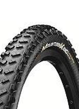Покрышка бескамерная continental mountain king 29"x2.3, черная, складная, protection, skin