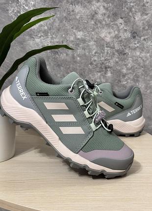 31р, новые детские осенние кроссовки adidas terrex gore-tex, стелька 20см