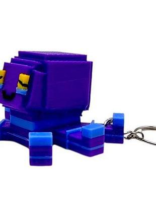 3d брелоки roblox octopus / осьминог gag keychain, 3d печать