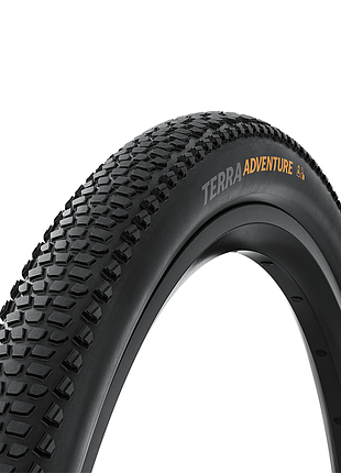 Покрышка бескамерная continental terra adventure trail grip 28" | 28 x 1.75 | 700 x 45c черная складная skin