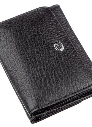 Кошелек для женщин из кожи st leather 18886 черный