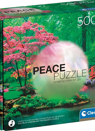 Пазл clementoni peace collection колыбельная дождя 500 эл