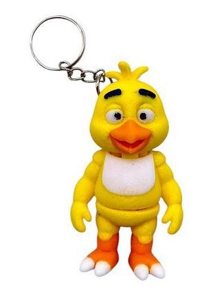 3d брелоки "hero chica the chicken / чика", keychain, 3d печать