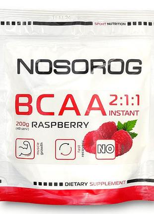 Nosorog bcaa 2:1:1 малина, 200 грам