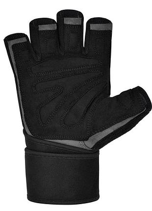 Перчатки для фитнеса rdx l4 micro gray/black l 6