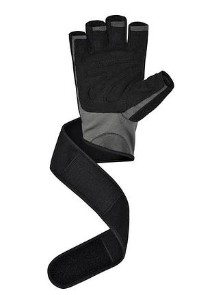 Перчатки для фитнеса rdx l4 micro gray/black l 7