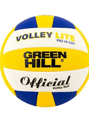 Мяч волейбольный pro vb-9307 green hill