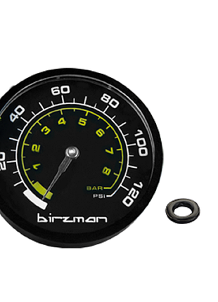 Манометр birzman 120psi maha push & twist mtbii
