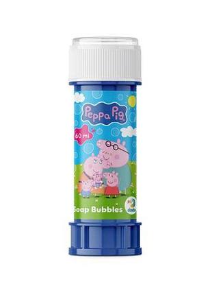 Пузырьки мыльные «peppa pig» с лабиринтом. объем 60 мл