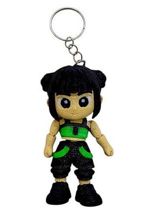 3d брелоки hero k-pop zoe demon hunters / зоя (к-поп) keychain, кейпоп-охотницы на демонов, 3d печать