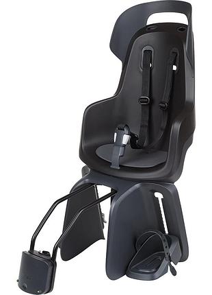 Детское велокресло bobike go frames - rear bicycle seat for frame urban black