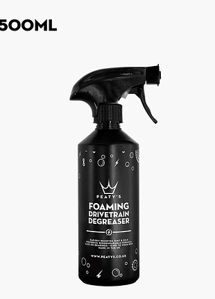 Дегризер для трансмісії велосипеда peaty's foaming drivetrain degreaser, 500ml