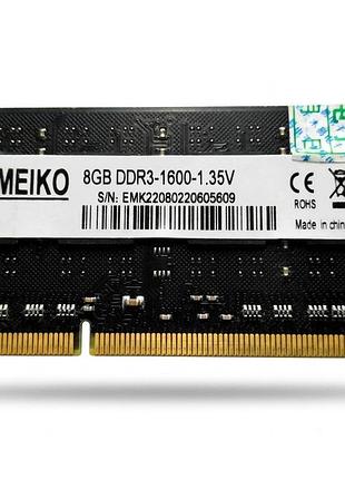 Enmeiko 8gb ddr3 1600mhz 1.35v оперативна пам'ять 8 гб ддр3 1600 мгц для ноутбука
