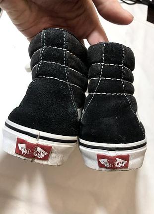 590 грн! vans високі замшеві кеди унісекс 3
