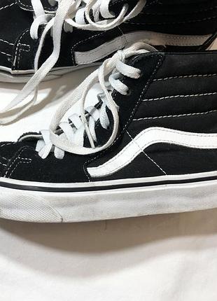 590 грн! vans високі замшеві кеди унісекс 6