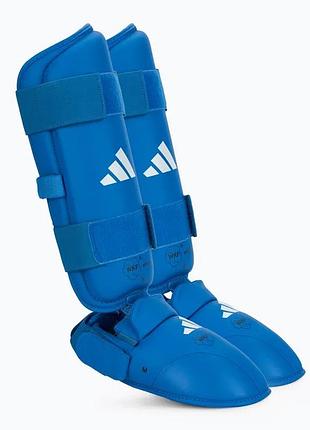 Защита голени и стопы wkf | синий | adidas 661.35