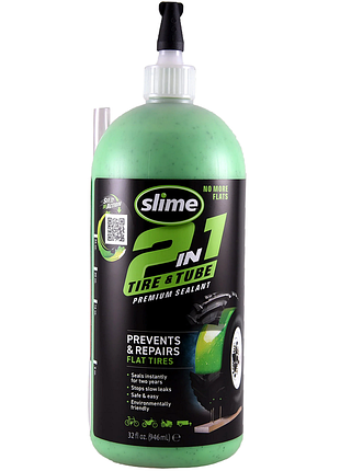 Герметик для бескамерок slime 2-in-1 premium, 946мл