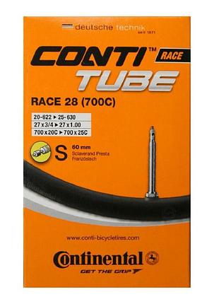 Камера continental race 28", 18-622 - > 25-630, s6, 160 г