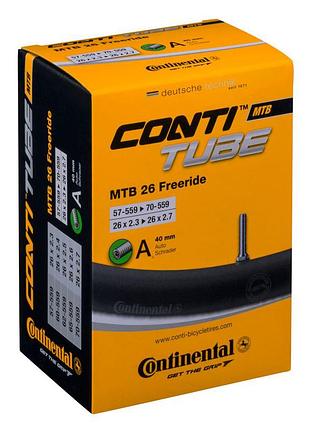 Камера continental mtb tube freeride 26", 57-559->70-559, a40, 300 г