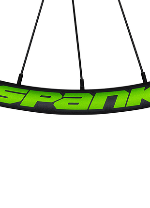 Набор наклеек на обода spank decal kit, green