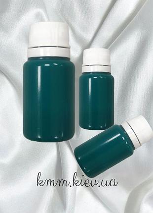 Фарба акрилова темно-зелена (для фарбування) 10г