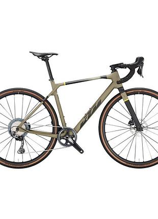 Велосипед ktm x-strada elite l/57 оливковый серый матовый