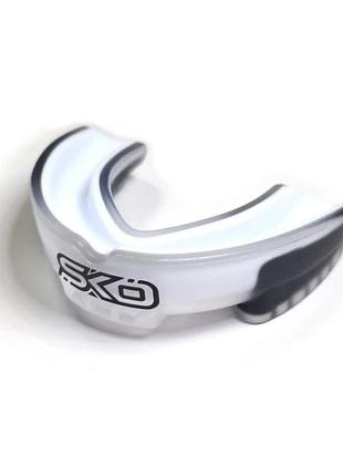 Капа боксерська двошарова sportko mg-04 з футляром