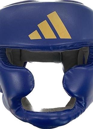 Шлем боксерский adidas speed super pro headguard | сине/золотой | adidas adisbhg041 m