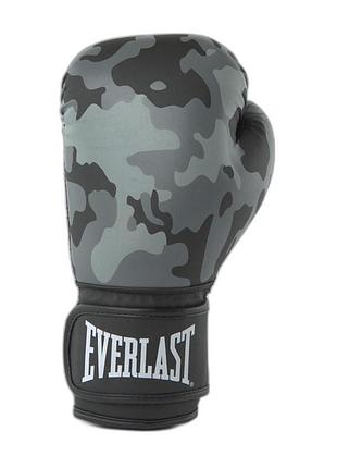 Боксерские перчатки everlast spark training glove серый уни 10 унций