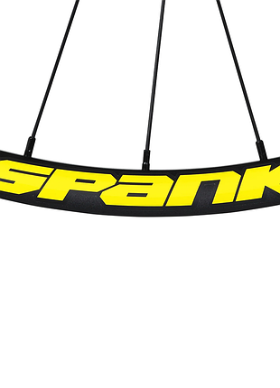 Набор наклеек на обода spank decal kit, yellow