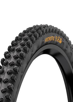 Покрышка бескамерная continental hydrotal downhill 27.5 x 2.40 supersoft черная, складная skin