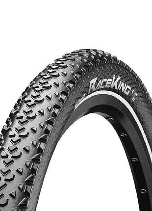 Покрышка continental race king 27.5 x 2.00 черная не складная светоотражающая skin sl
