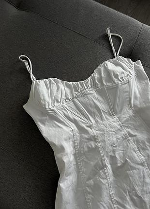 Біла сукня zara 🤍 6