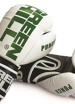 Боксерські рукавички punch green hill 12
