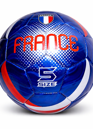 Футбольний м'яч france №5 pvc синій 22563