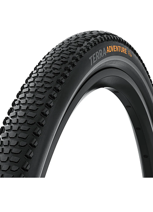 Покрышка бескамерная continental terra adventure trail grip 28" | 28 x 1.75 | 700 x 45c черная складная graphit-reflex skin