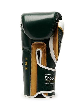 Боксерские перчатки leone shock x green 14 ун. 3