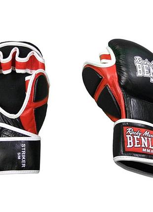 Рукавички benlee mma striker / l / xl / шкіра / чорні