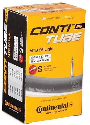 Камера continental mtb tube light 26" s42 re [47-559->60-559]