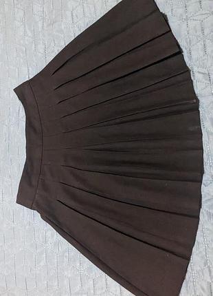 Xs мини юбка плиссе