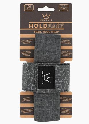 Органайзер на раму для инструмента peaty's holdfast trail tool wrap, slate grey