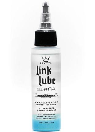 Мастило для ланцюга peaty's linklube all-weather, 60ml