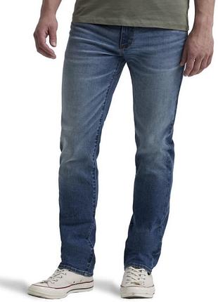 Мужские джинсы lee regular fit straight leg w32 l34 оригинал из сша