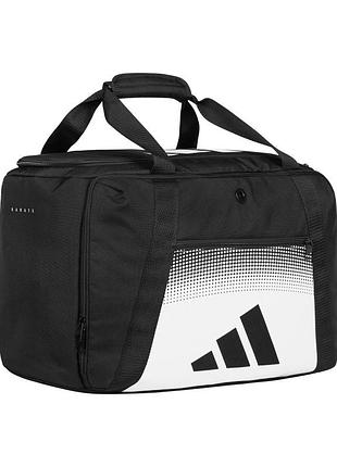 Сумка-рюкзак adidas duffle bag з логотипом karate | чорний/срібло | badum01ka