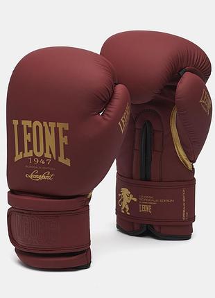 Боксерские перчатки leone mono bord 14 ун.