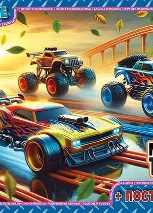 Пазлы g-toys monster truck 70 эл (mt184)