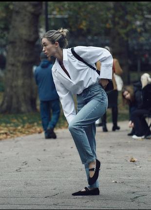 Біла сорочка zara 5